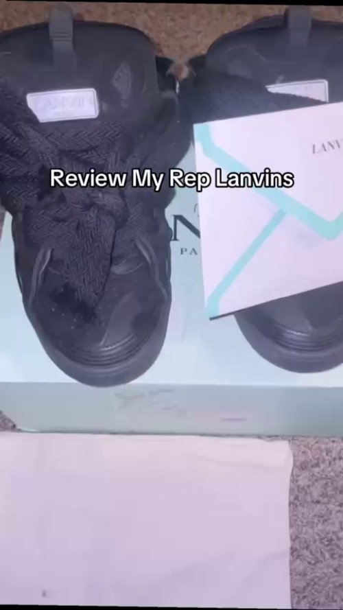  Lanvin Leather Curb All Black review 