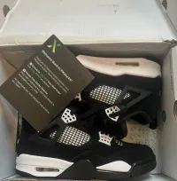 PK God Batch Air Jordan 4 White Thunder FQ8138-001 review 0