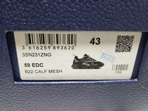 PK God Batch Dior B22 Black Silver 3SN231ZNG_H969 review 