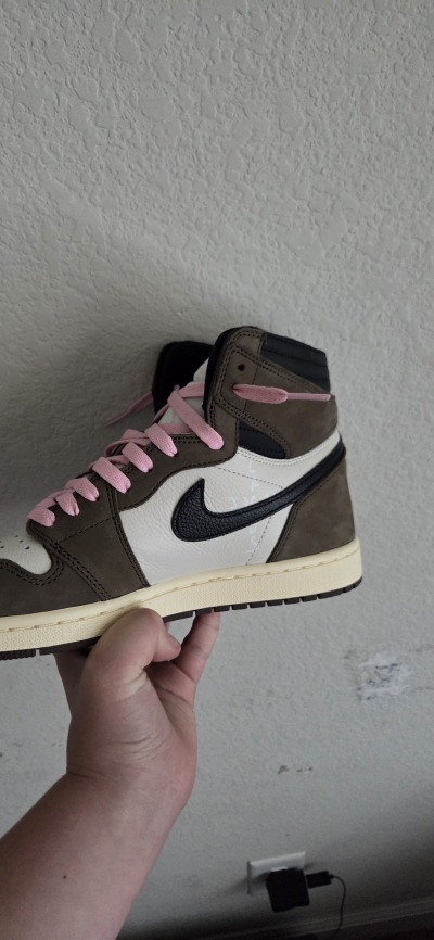 PK God Batch Air Jordan 1 Retro High Travis Scott CD4487-100 review Travis scott