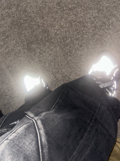 Lanvin Curb Sneaker Black Grey FM-SKRK11-REFL-P2210 review Davo 00