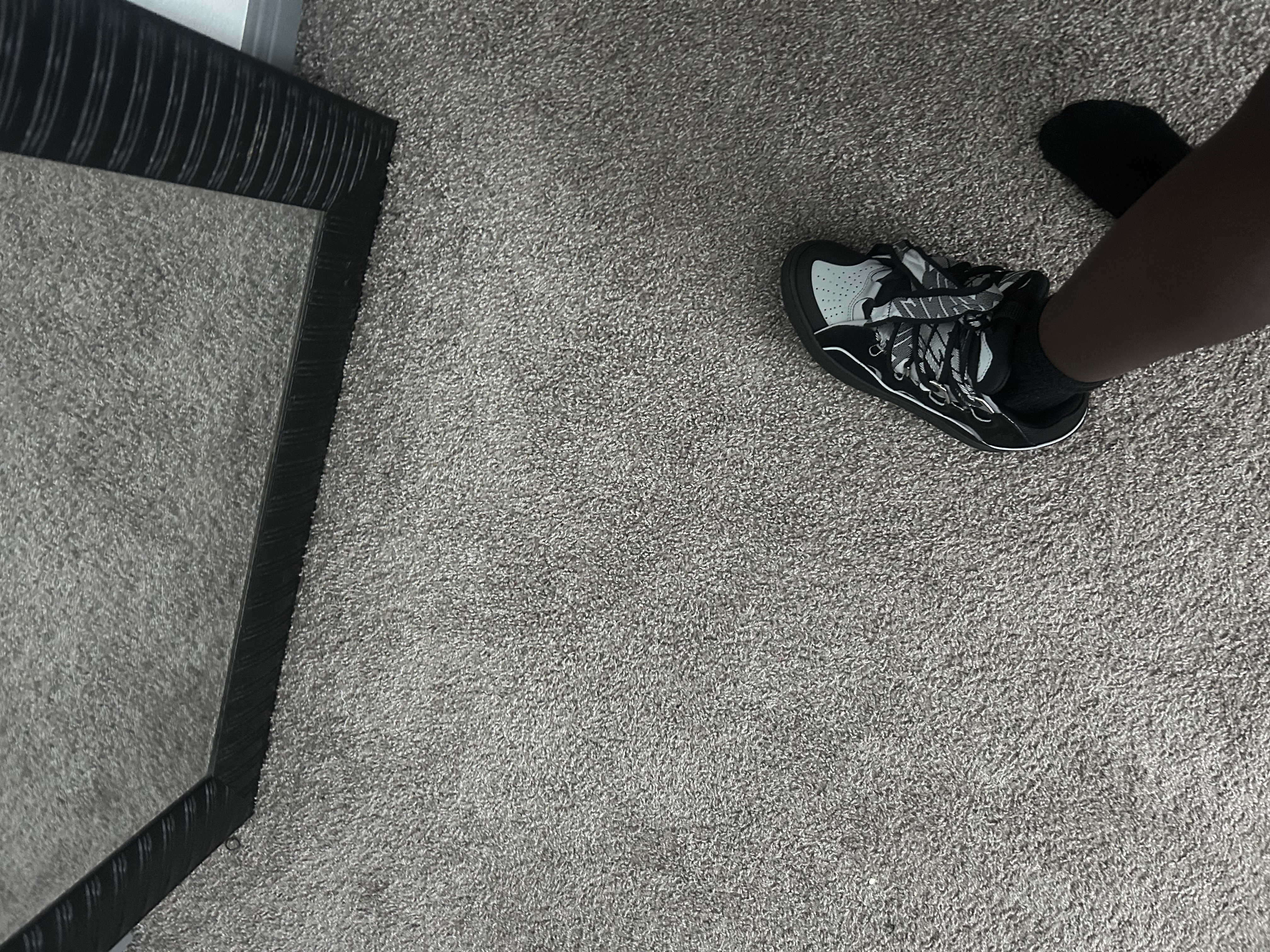 Lanvin Curb Sneaker Black Grey FM-SKRK11-REFL-P2210 review Davo 03
