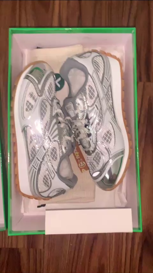 PK God Batch Bottega Veneta Orbit Sneaker Silver review D***