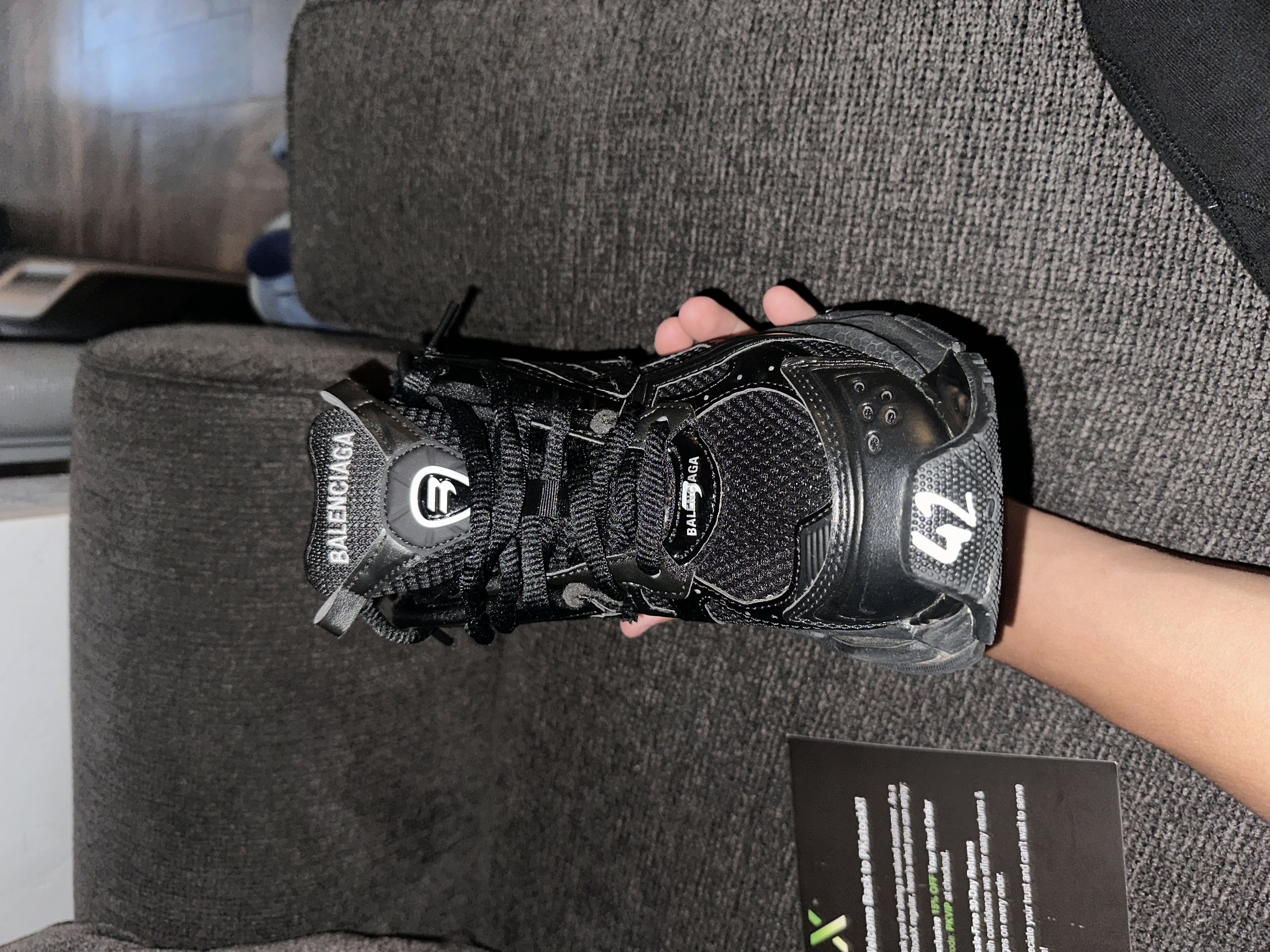 PK God Batch Balenciaga Runner Black review Mauricio 02