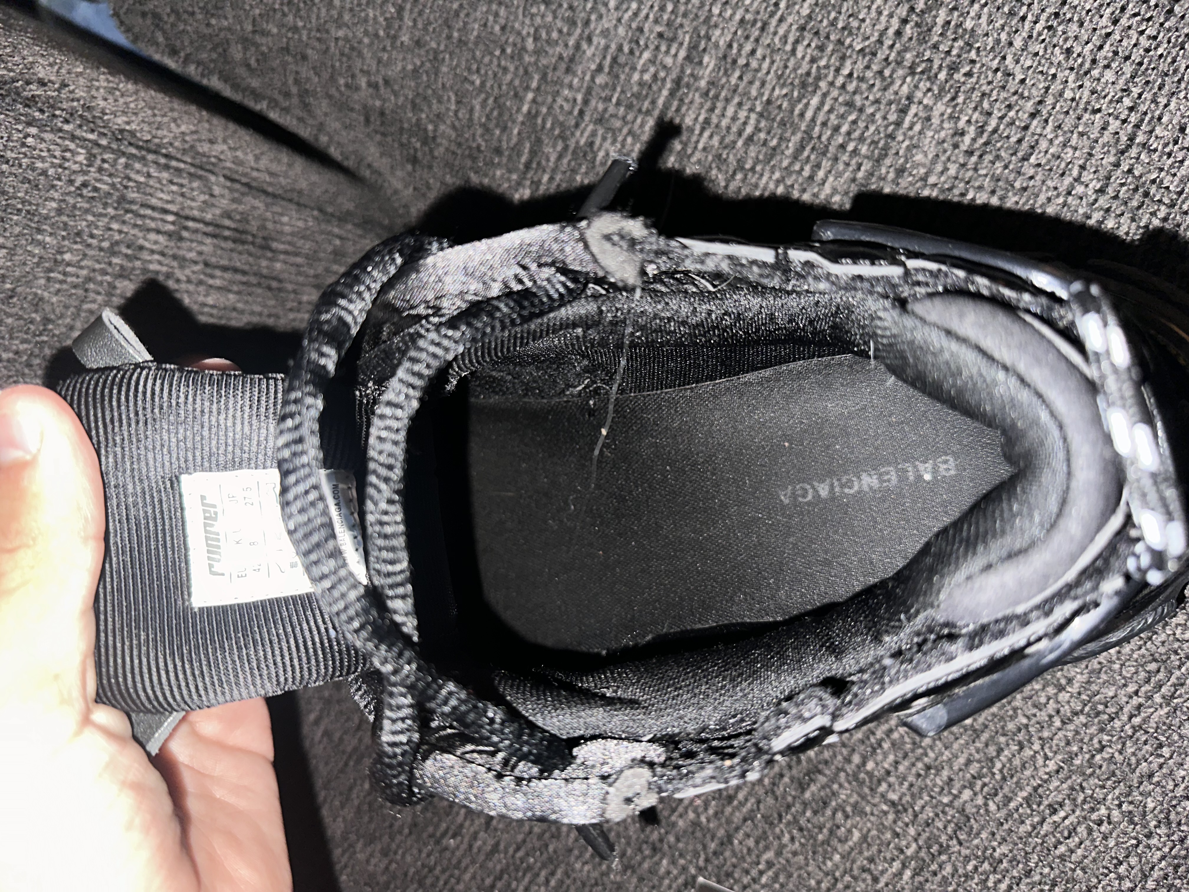 PK God Batch Balenciaga Runner Black review Mauricio 05