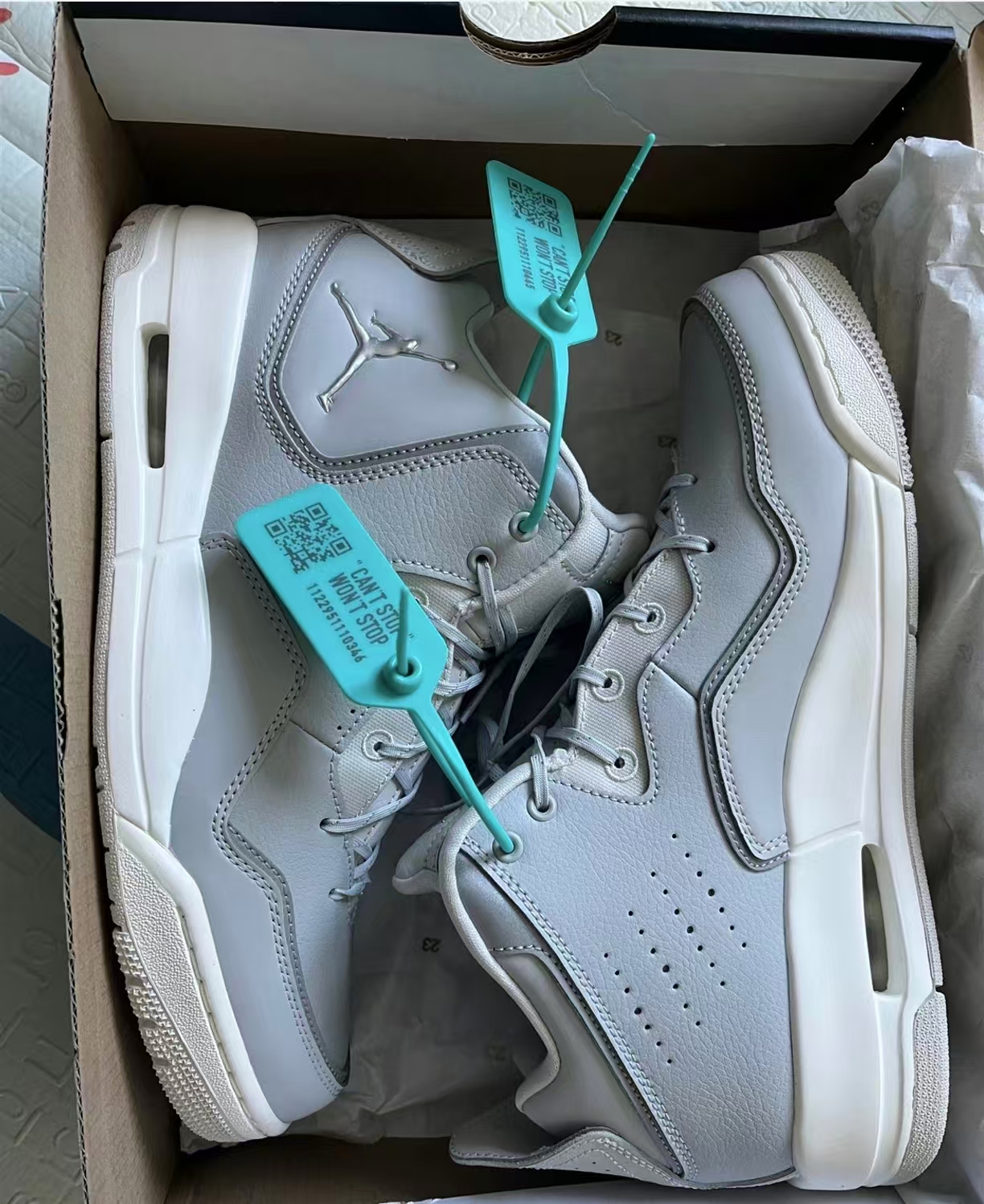Air Jordan Courtside 23 'Grey Fog' AR1000-003 review Sir John