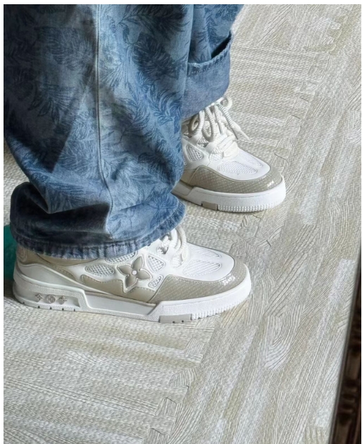 PK God Batch LOUIS VUITTON Skate Sneaker Beige White  review Tyler Gibson