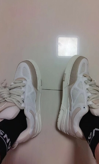 PK God Batch LOUIS VUITTON Skate Sneaker Beige White  review 