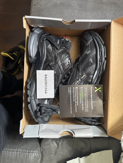 PK God Batch Balenciaga Runner Black review Y*** 00