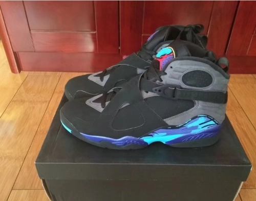 PK God Batch Air Jordan 8 Retro 'Aqua' 2025 review 