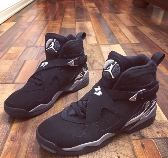 PK God Batch Air Jordan 8 Retro Chrome (2015) review 0