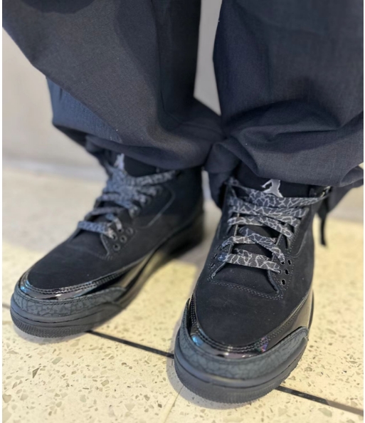 PK God Batch Air Jordan 3 Retro Black Cat 136064-002 review Brayan Soto