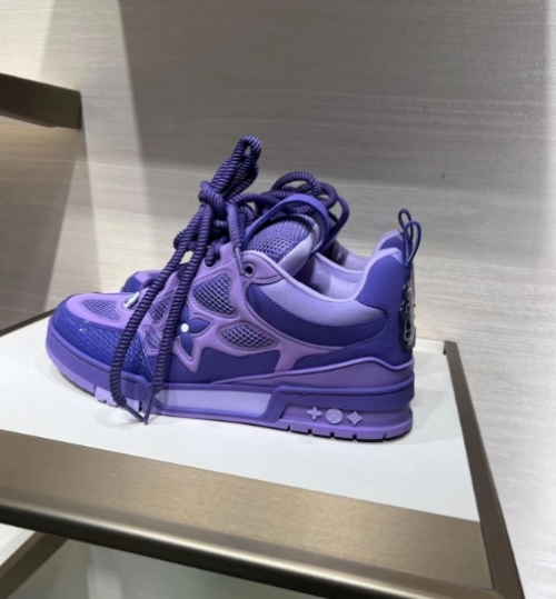PK God Batch Louis Vuitton LV Skate Purple 1ACQN6 review 