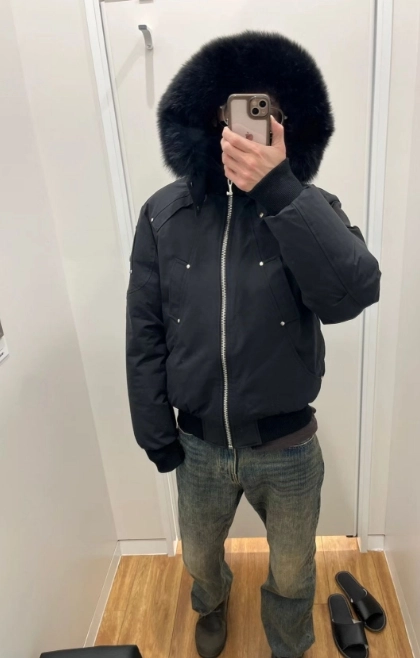  Moose knuckles  Men's down jacket Black (NFC) review 