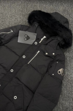  Moose knuckles  Men's down jacket black review Nasir Perry