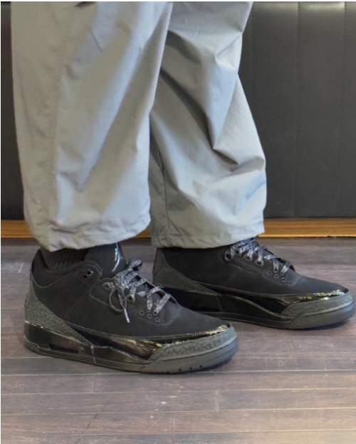 PK God Batch Air Jordan 3 Retro Black Cat 136064-002 review 