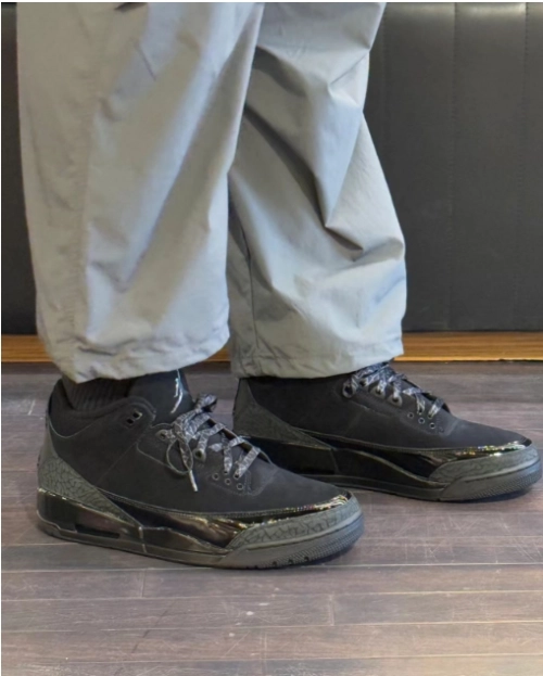 PK God Batch Air Jordan 3 Retro Black Cat 136064-002 review 