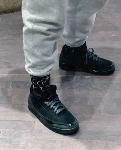 PK God Batch Air Jordan 3 Retro Black Cat 136064-002 review 