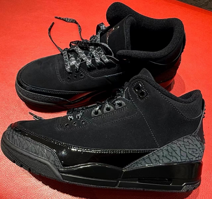 PK God Batch Air Jordan 3 Retro Black Cat 136064-002 review Danielle L