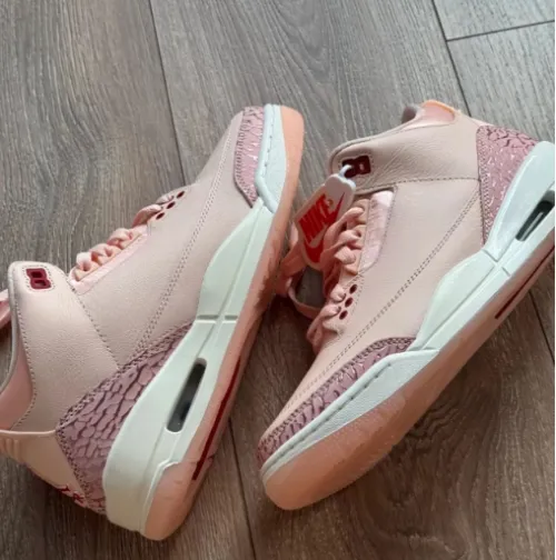 PK God Batch Air Jordan 3 Retro 'Valentine's Day' HJ0178-600 review 