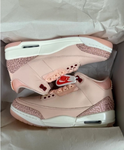 PK God Batch Air Jordan 3 Retro 'Valentine's Day' HJ0178-600 review Jamaurion Hill