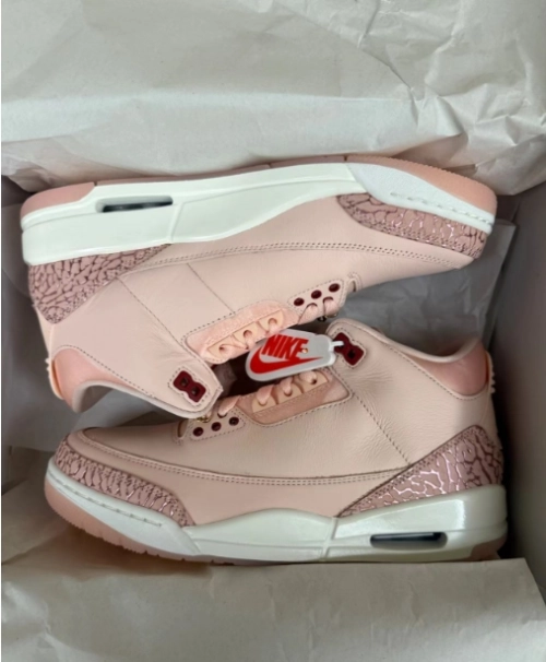 PK God Batch Air Jordan 3 Retro 'Valentine's Day' HJ0178-600 review 