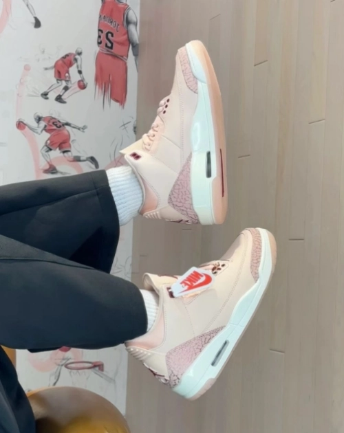 PK God Batch Air Jordan 3 Retro 'Valentine's Day' HJ0178-600 review 