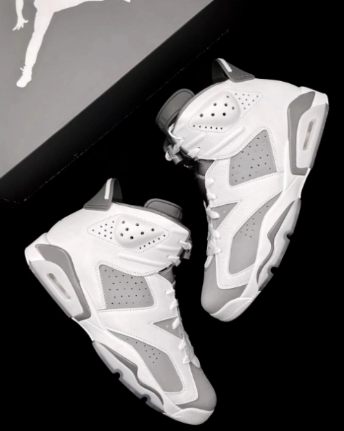 PK God Batch Air Jordan 6 Cool Grey CT8529-100 review 