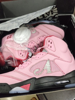 PK God Batch Awake NY x Air Jordan 5 Retro 'Arctic Pink' DV4982-600 review Tieler Hassell