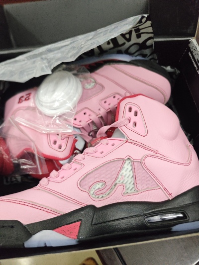 PK God Batch Awake NY x Air Jordan 5 Retro 'Arctic Pink' DV4982-600 review Tieler Hassell