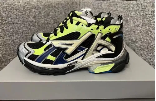PK God Batch Balenciaga Runner Black Green review 