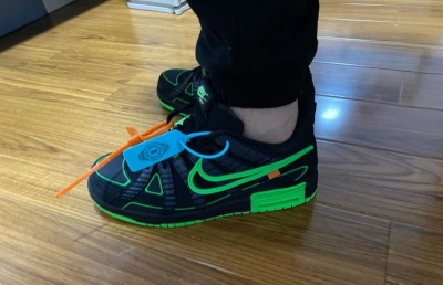 PK God Batch Nike X Off-White Air Rubber Dunk "Green Strike" sneakers review Edel Murphy