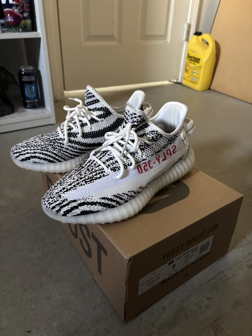 LJR Batch adidas Yeezy Boost 350 V2 Zebra CP9654 review 