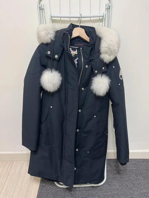 Moose Knuckles Classic Women's Down Jacket Dark Blue review