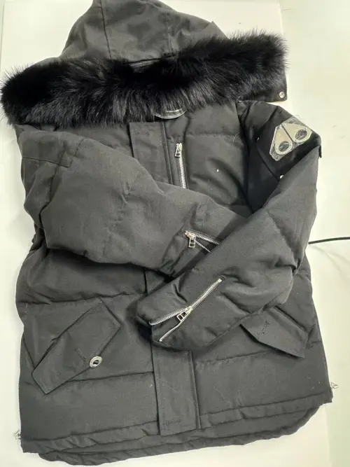  Moose knuckles  Zippered women's down jacket black (NFC) review 