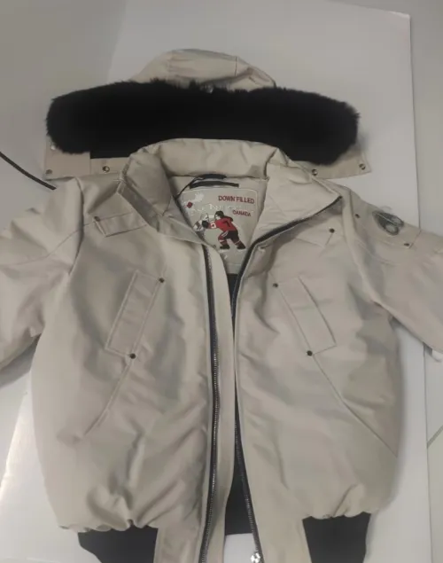  Moose knuckles  Men's down jacket off-white (NFC) review 