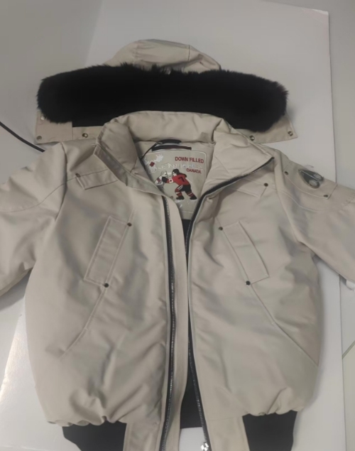 Moose knuckles  Men's down jacket off-white review