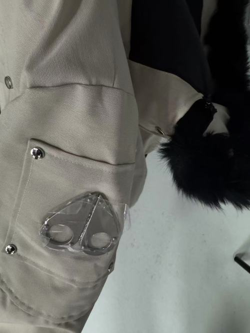 Moose knuckles  Men's down jacket off-white review