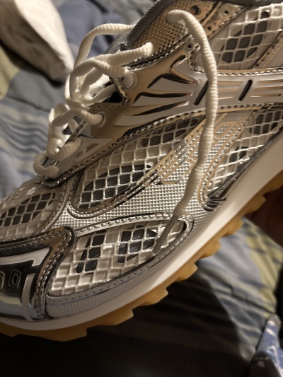PK God Batch Bottega Veneta Orbit Sneaker Silver review peyton mcdowell 00