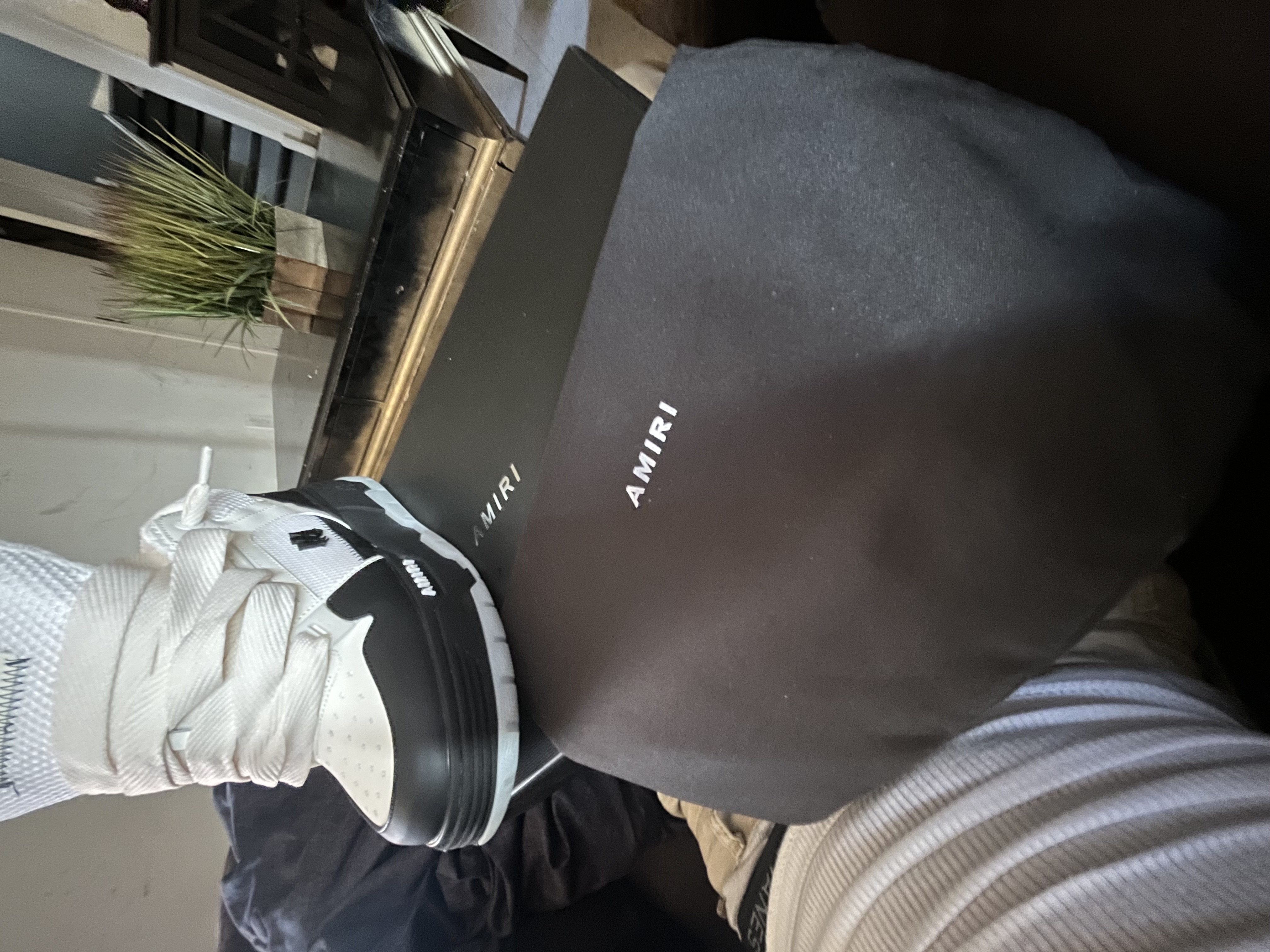 AMIRI MA -1 Sneaker White Black AMFOSR1084-001 review 1225may🩶