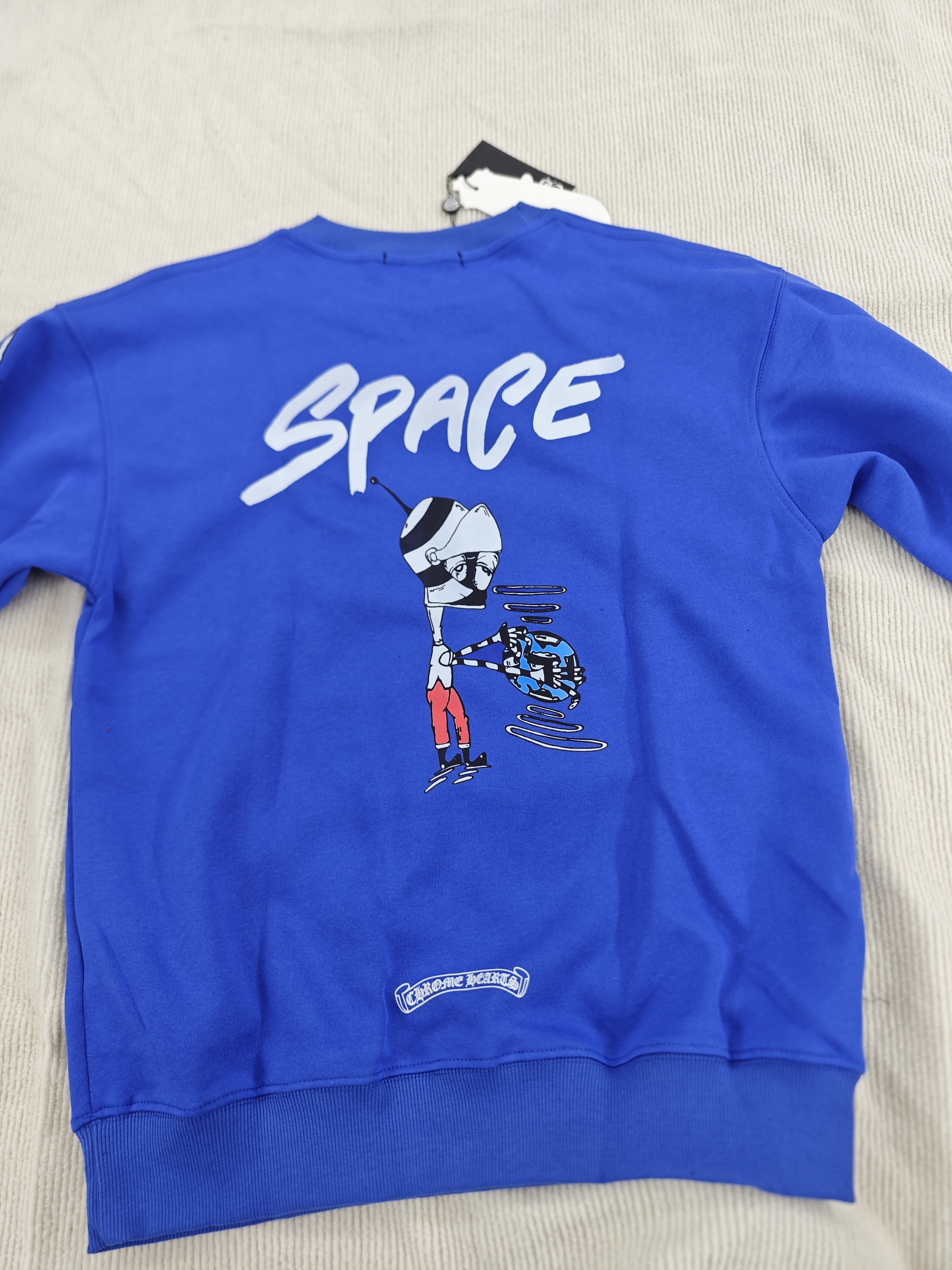 Chrome Hearts x Matty Boy Space Long-Sleeve T-Shirt 'Blue' review Roque Alvarado 02