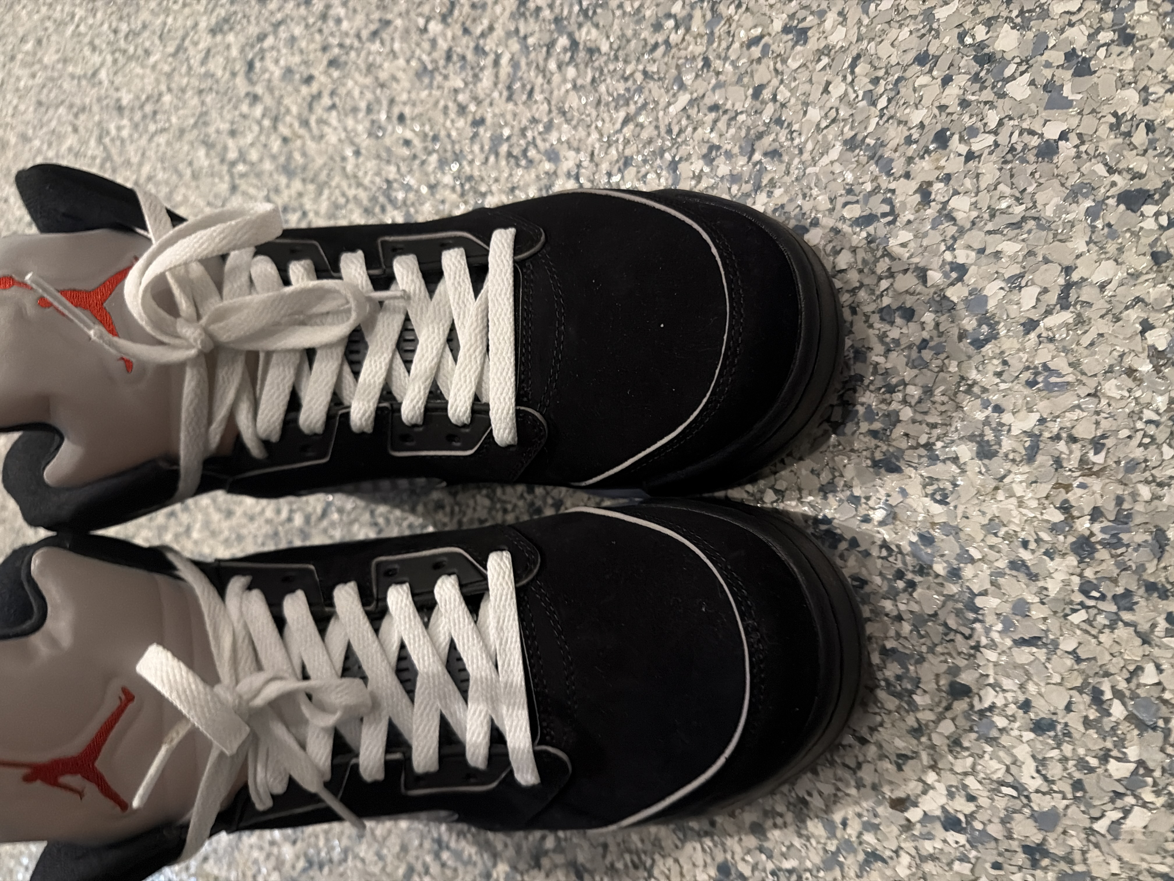 PK God Batch Air Jordan 5 Retro OG Black Metallic Reimagined HF3975-001 review Matt 00