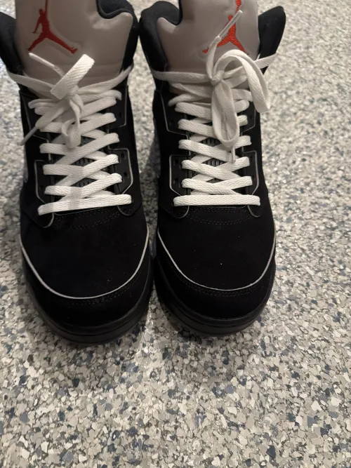 PK God Batch Air Jordan 5 Retro OG Black Metallic Reimagined HF3975-001 review 