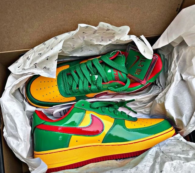 PK God Batch Lil Yachty X Air Force 1 Low 'Concrete Boys Lucky Green' review Kellen White 01