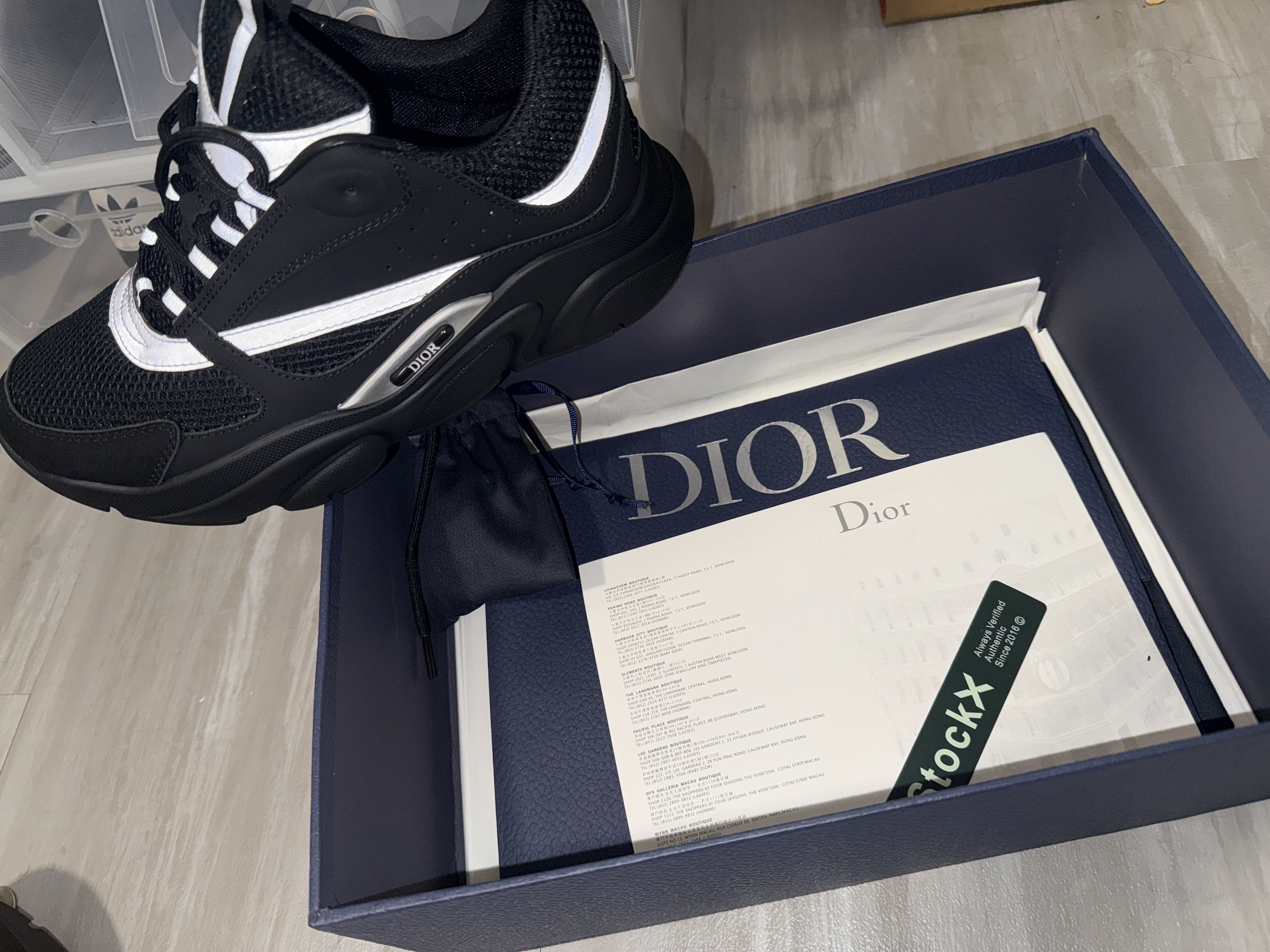PK God Batch Dior B22 Black Silver 3SN231ZNG_H969 review Eduardo Lucena 01