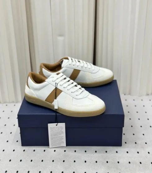 PK God Batch Dior B01 Matchpoint Sneaker 'White Brown' 3SN328ZRH_H076 review 