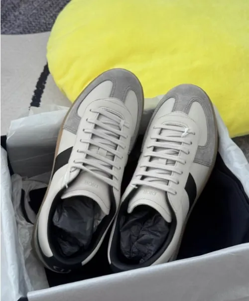 PK God Batch Dior B01 Matchpoint Sneaker 'White Grey Black' 3SN328ZRH_H069 review 