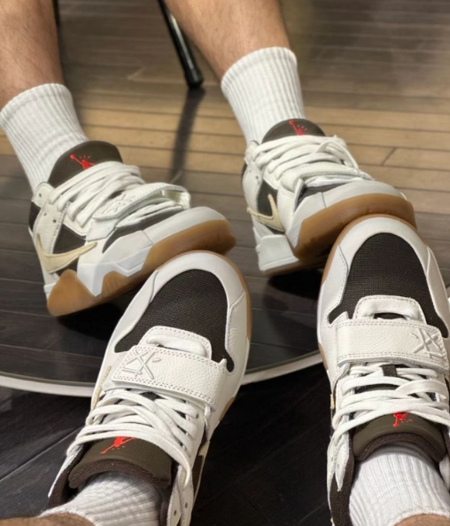 PK God Batch Jordan 2 Travis Scott x Jordan Cut The Check Nice Kicks White Brown FZ8117-100 review Eduardo Rojas