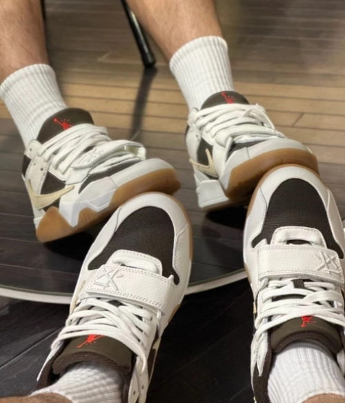 PK God Batch Jordan 2 Travis Scott x Jordan Cut The Check Nice Kicks White Brown FZ8117-100 review 