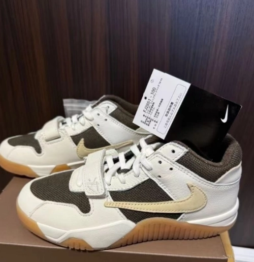 PK God Batch Jordan 2 Travis Scott x Jordan Cut The Check Nice Kicks White Brown FZ8117-100 review 